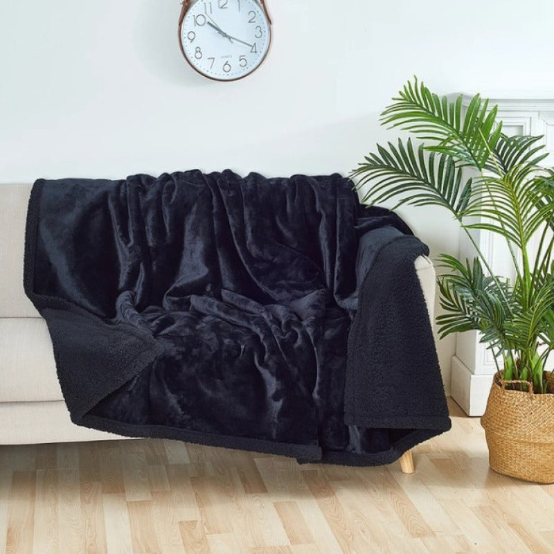 Cuddle Puddle™ waterproof blanket in Black color