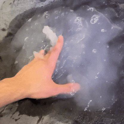 Cuddle Puddle waterproof layer demonstration