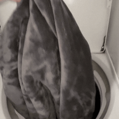 Cuddle Puddle machine washable demonstration